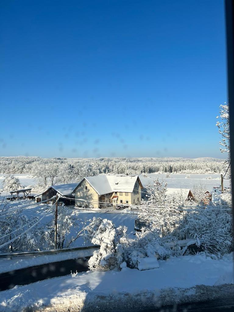Fe Wo Brunnen - 120 Qm - Ruhige Lage - Viel Natur- Komfortabel - Grosser Balkon Und Garten 메밍겐 외부 사진